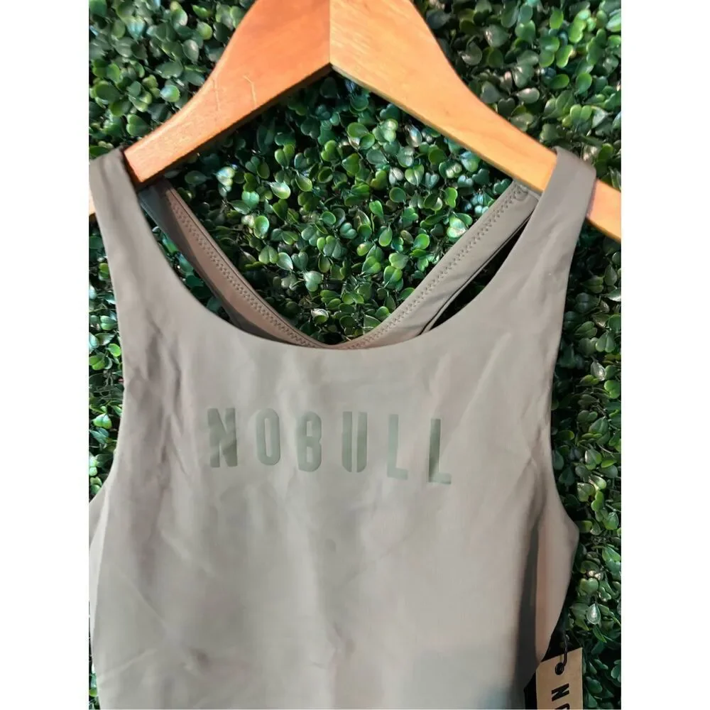 NWT NOBULL Women’s One Piece Swimsuit - X-Small - Olive Green